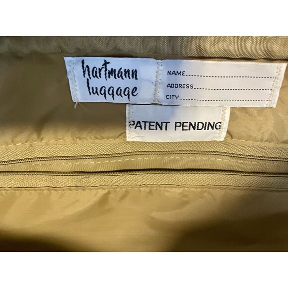 Vintage Hartmann Luggage Ballistic & Leather Travel Shoulder Messenger Bag - Picture 12 of 16